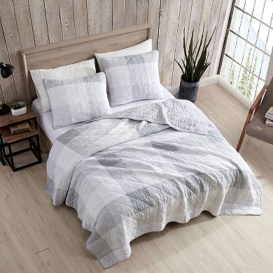 Eddie Bauer Boulder Plaid Quilt Set