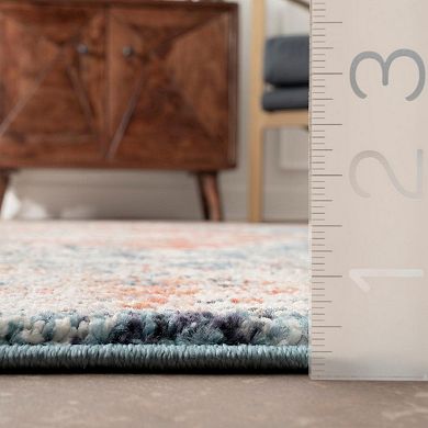 nuLOOM Harley Barbed Mast Medallion Rug