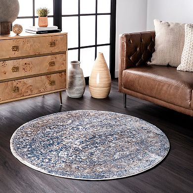 nuLOOM Vintage Lilah Medallion Rug