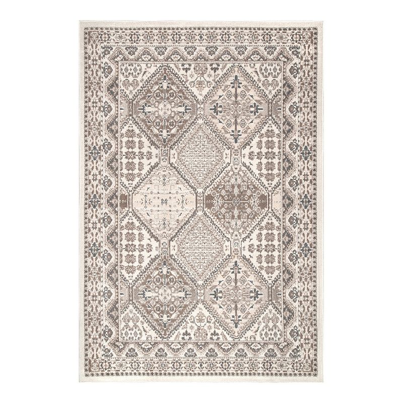 nuLOOM Vintage Tile Becca Rug, Beig/Green, 11X14 Ft