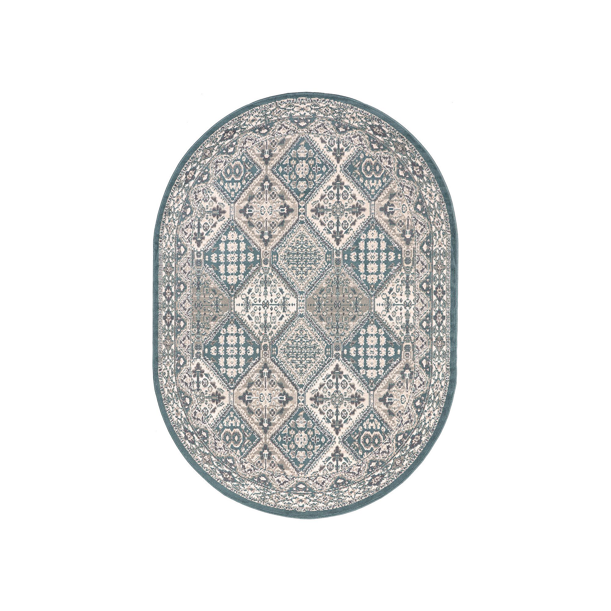 nuLOOM Vintage Tile Becca Rug, Blue