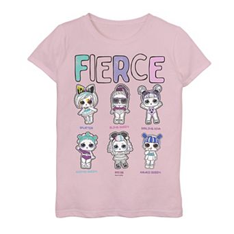 Girls 7-16 L.O.L. Surprise! Fierce Squad Group Shot Graphic Tee