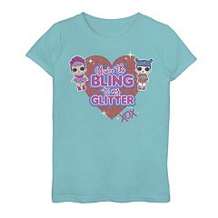 Girls 4-10 L.O.L Surprise Dance Party One-Piece Pajamas