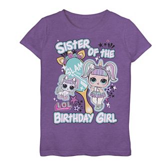 Girls 7-16 L.O.L. Surprise! Sister Of The Birthday Girl Graphic Tee