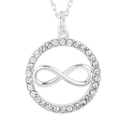 Brilliance Infinity Necklace