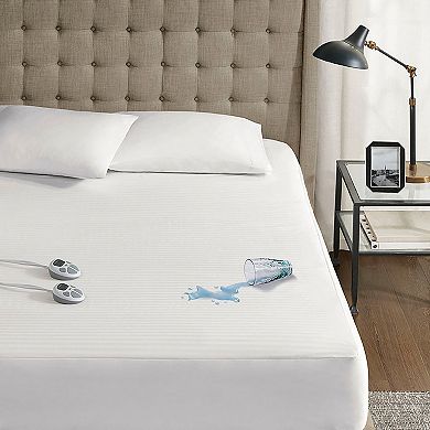 Serta Waterproof Heated Mattress Pad