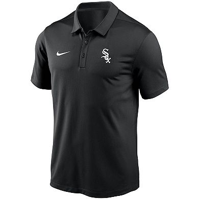 Men's Nike Black Chicago White Sox Team Logo Franchise Performance Polo