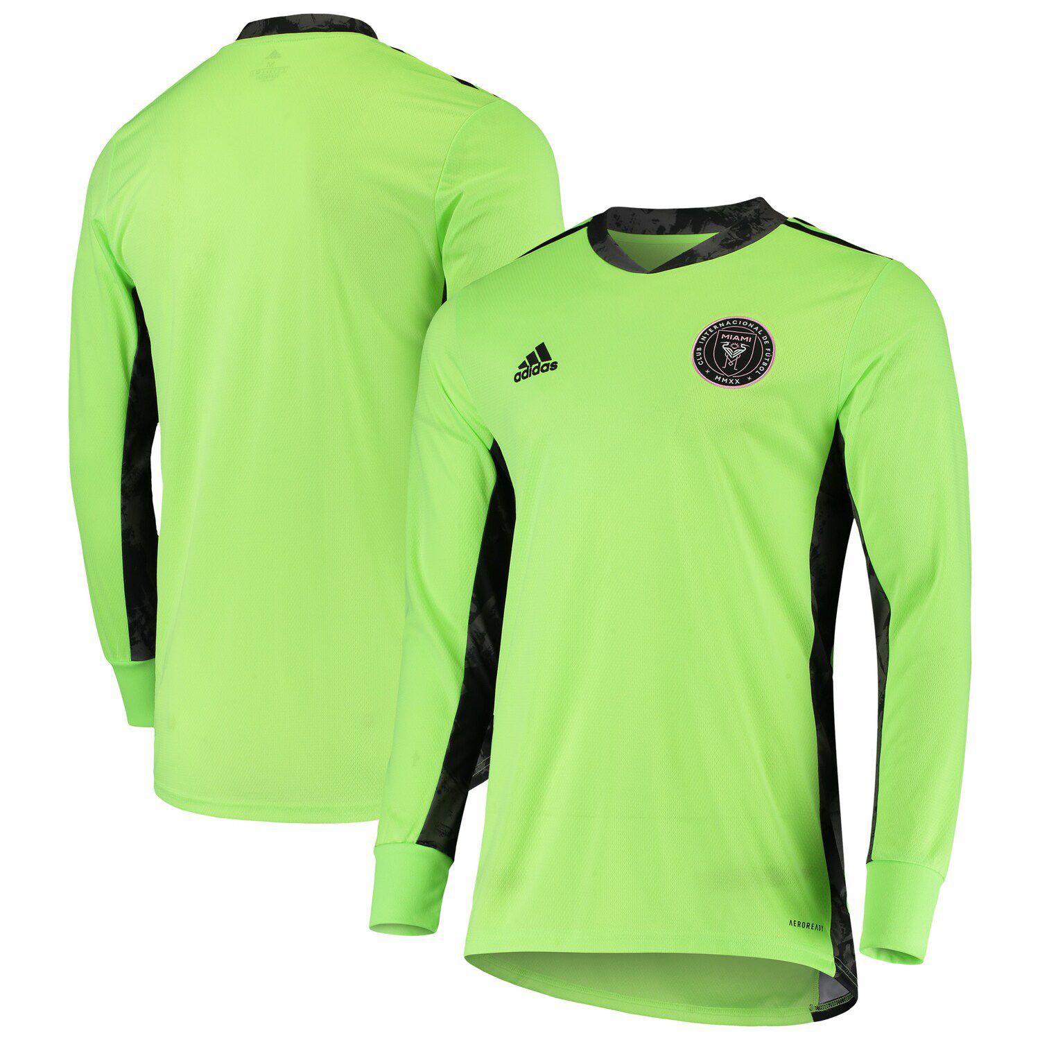 Men's LA Galaxy adidas Black 2020 Goalkeeper Long Sleeve Jersey