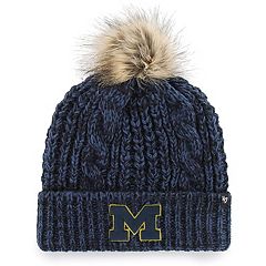 Women's '47 Navy Dallas Cowboys Meeko Cuffed Knit Hat with Pom