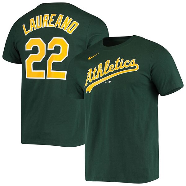 Men's Nike Green Oakland Athletics Team Wordmark T-Shirt