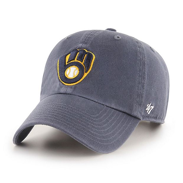 Milwaukee Brewers 47 Vintage Clean Up Adjustable Hat