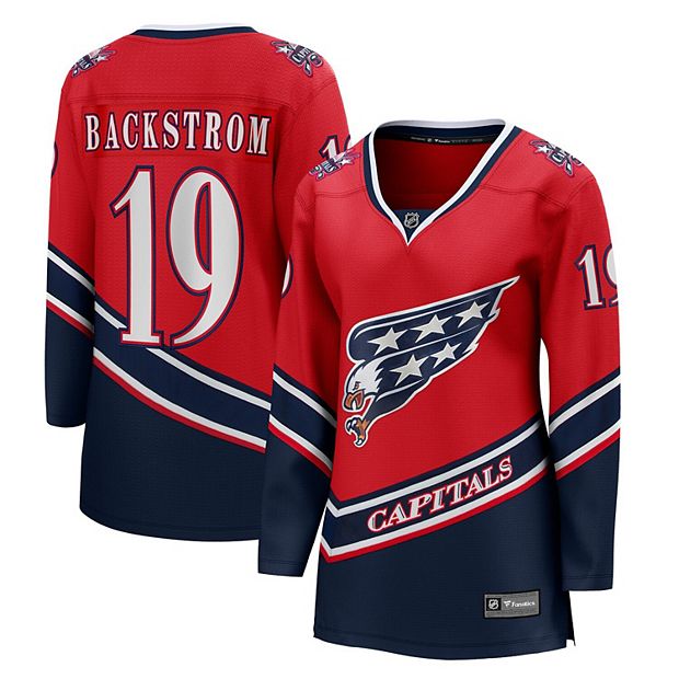 Fanatics Branded Men's Nicklas Backstrom Red Washington Capitals Breakaway Player Jersey - Red