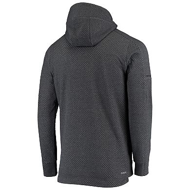 Men's adidas Charcoal San Jose Sharks Squad climalite Pullover Hoodie