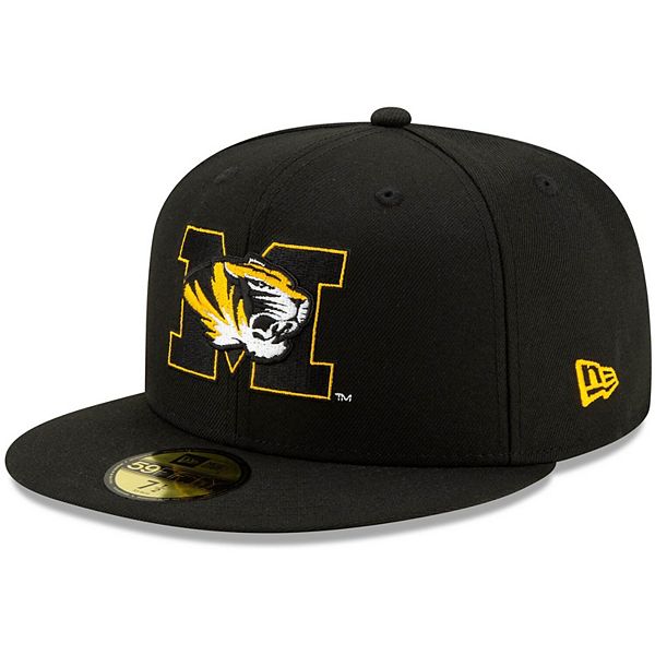 Men's New Era Black Missouri Tigers Primary Team Logo Basic 59FIFTY ...