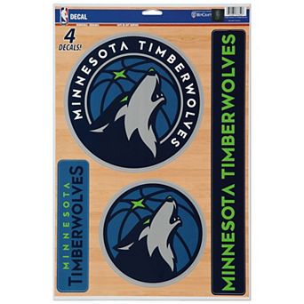 WinCraft Minnesota Timberwolves 11" x 17" Multi-Use Decal Sheet