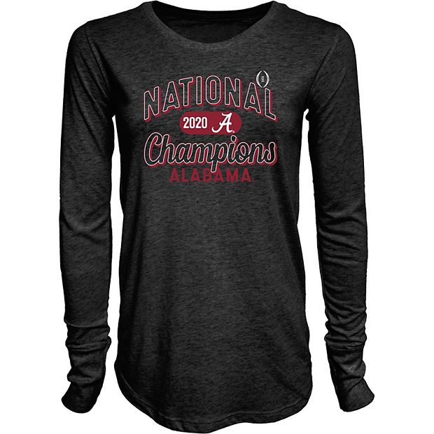 College Football Playoff Logo Black Long Sleeve T-Shirt