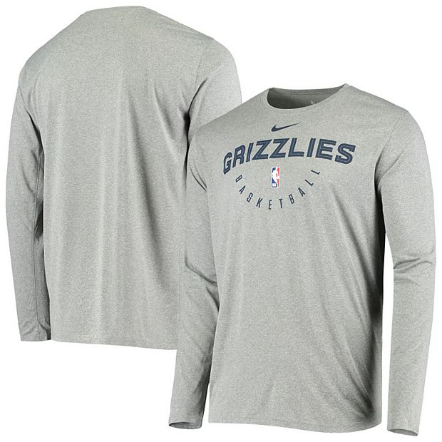 Memphis Grizzlies Nike NBA Authentics Dri-Fit Long Sleeve Shirt