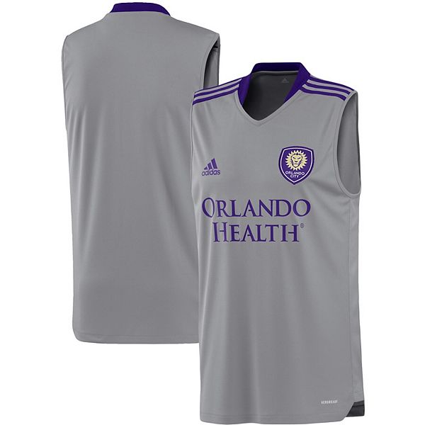 Men's adidas Purple Orlando City SC 2021 Sleeveless Training Jersey Men's adidas Purple Orlando City SC 2021 Sleeveless Training Jersey