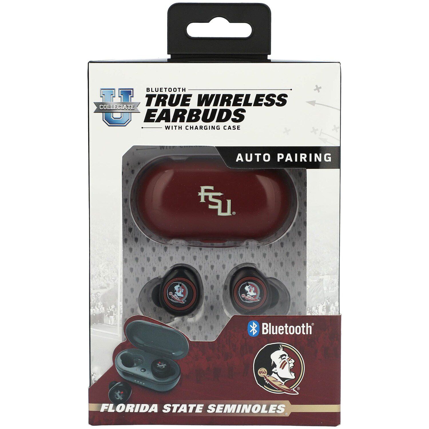 Image for Unbranded Florida State Seminoles True Wireless Earbuds at Kohl's.