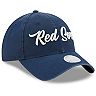 Women's New Era Navy Boston Red Sox Script 9TWENTY Adjustable Hat