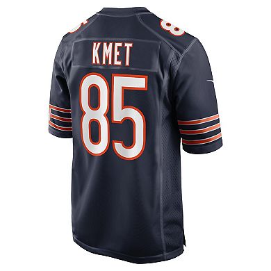 Men's Nike Cole Kmet Navy Chicago Bears 2020 NFL Draft Pick Game Jersey