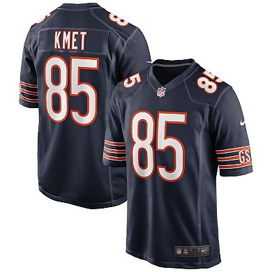 Men's Nike Cole Kmet Navy Chicago Bears 2020 NFL Draft Pick Game Jersey