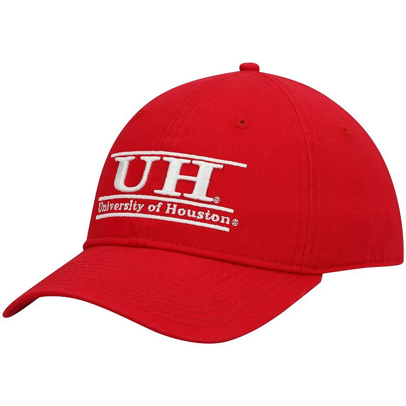 Mens The Game Red Houston Cougars U of H Adjustable Hat, HOU Red