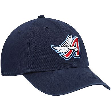 Men's '47 Navy California Angels 1997 Wings Logo Cooperstown Collection Clean Up Adjustable Hat