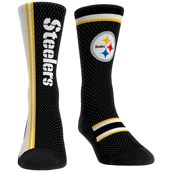 Rock Em Socks Pittsburgh Steelers Classic Uniform Crew Socks