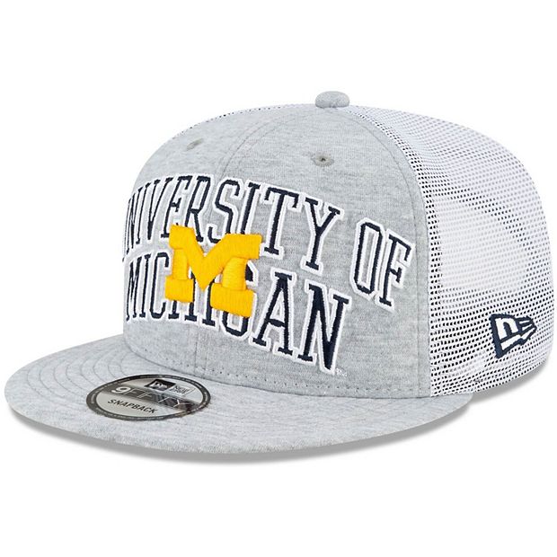 New Era Men's Michigan Wolverines Blue 9FIFTY Tailgate Adjustable Hat