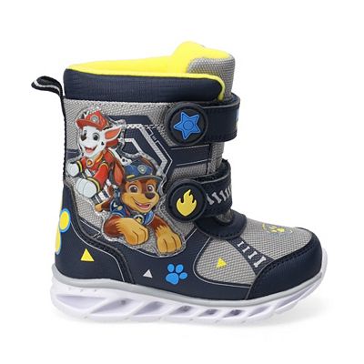 PAW Patrol Toddler Boys Light Up Snow Boots