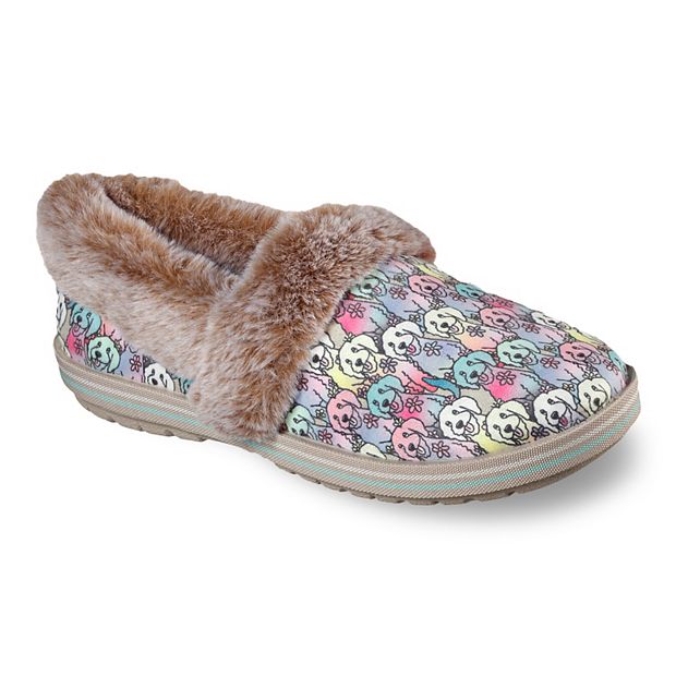 nachtmerrie Trouw Cadeau BOBS by Skechers Dogs Too Cozy Aloha Women's Slippers