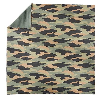 Urban Playground Covert Camo Quilt Set with Shams