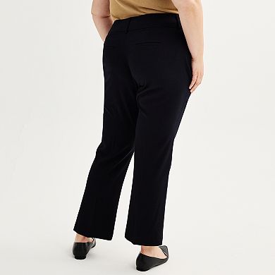 Plus Size Nine West Magic Waist Bootcut Pants