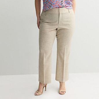 Plus Size Nine West Magic Fit Bootcut Pants