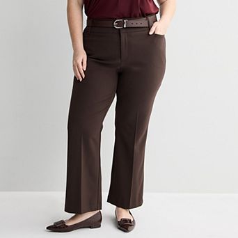 Plus Size Nine West Magic Fit Bootcut Pants