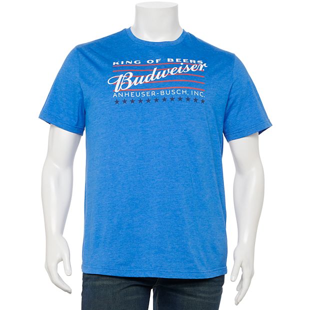 Big Tall Budweiser King of Beers Tee