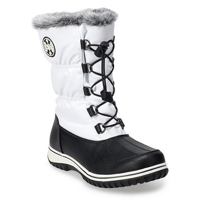 4957143_White?wid=400&hei=400&  TOTES Weather Protectors women’s boots size 8.5 M main image 0