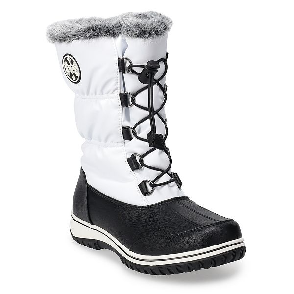 stockings Memory Ciro totes April Women's Water-Resistant Snow Boots