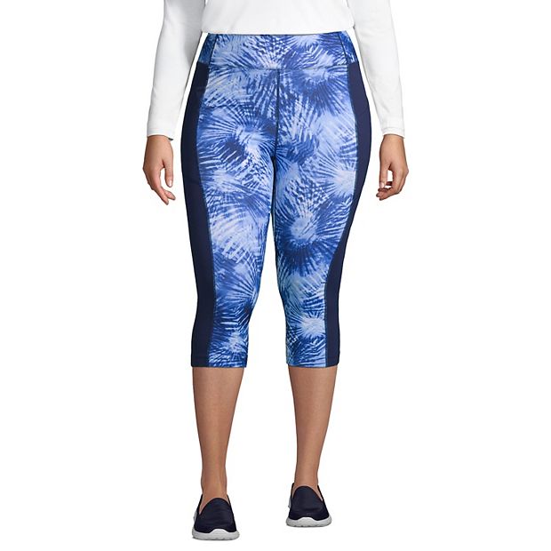 Lands' End Women's Active Crop Yoga Pants 