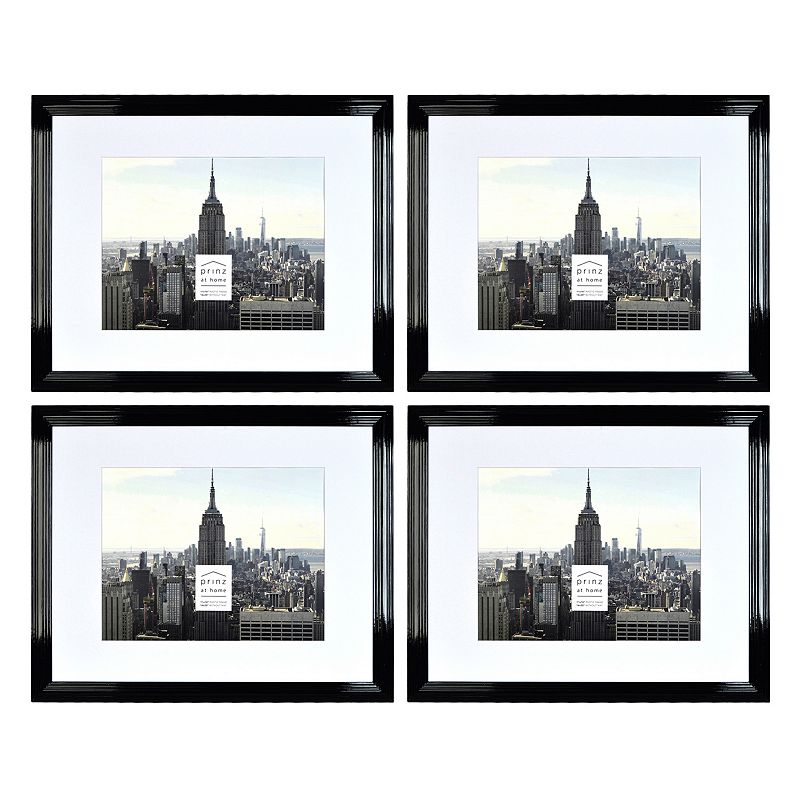 71058575 Prinz 11 x 14 Matted Midtown Picture Frame, Black sku 71058575