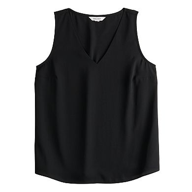 Women's Petite Nine West V-Neck Tank Top