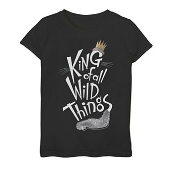 Girls 7-16 Where The Wild Things Are King Of All Wild Things Poster Graphic Tee