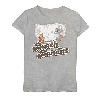 Girls 7-16 Tom & Jerry Beach Bandits Graphic Tee