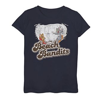 Girls 7-16 Tom & Jerry Beach Bandits Graphic Tee