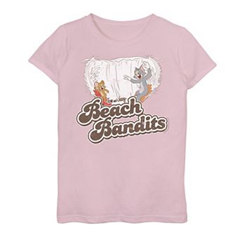 Girls 7-16 Tom & Jerry Beach Bandits Graphic Tee