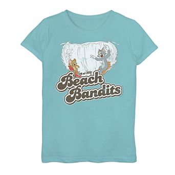 Girls 7-16 Tom & Jerry Beach Bandits Graphic Tee