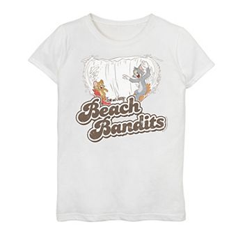 Girls 7-16 Tom & Jerry Beach Bandits Graphic Tee