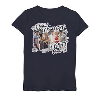 Girls 7-16 Friends I Wish I Could But I Don't Want To Graphic Tee
