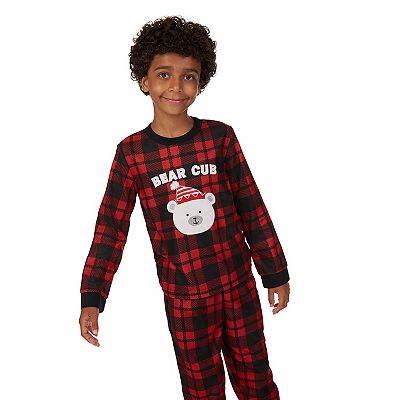 Boys bear pajamas hotsell